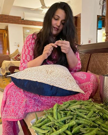 Sanah Kapur likes cooking