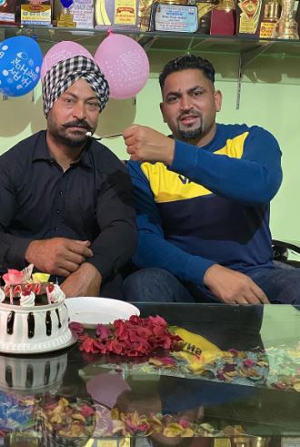 Sandeep Nangal Ambia and his brother