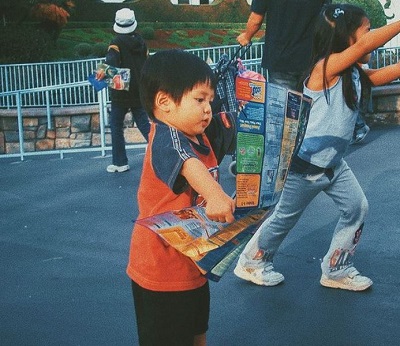 Sean Lew childhood picture