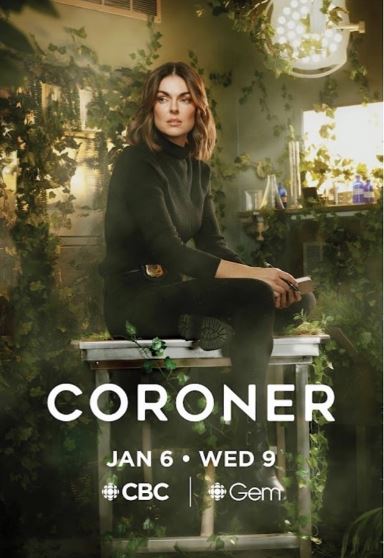 Serinda appeared in the series Coroner