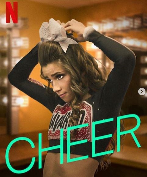 Simianer appeared in the series Cheer