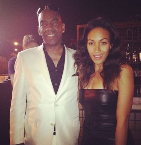Tawny Newsome with her father