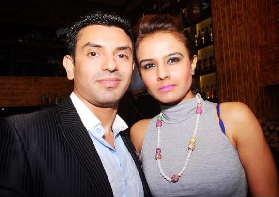 Tehseen Poonawalla with his wife
