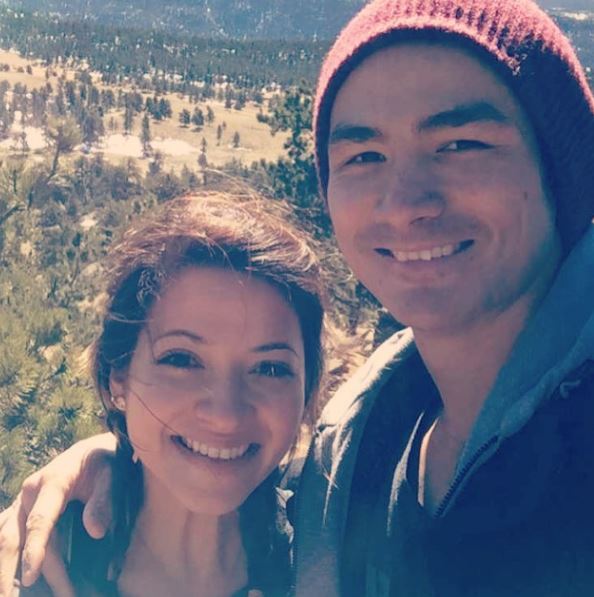 Thanh Le with his wife Collying Le