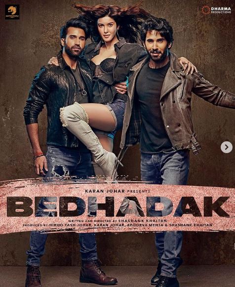The poster of Bedhadak film