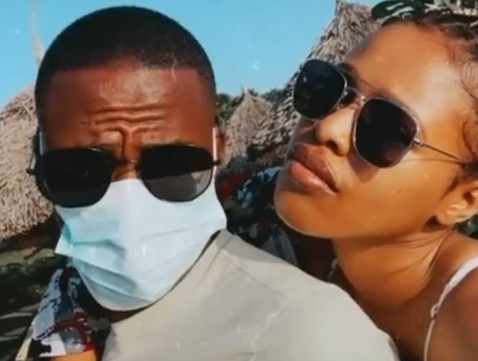 Thembinkosi Lorch and his ex girlfriend