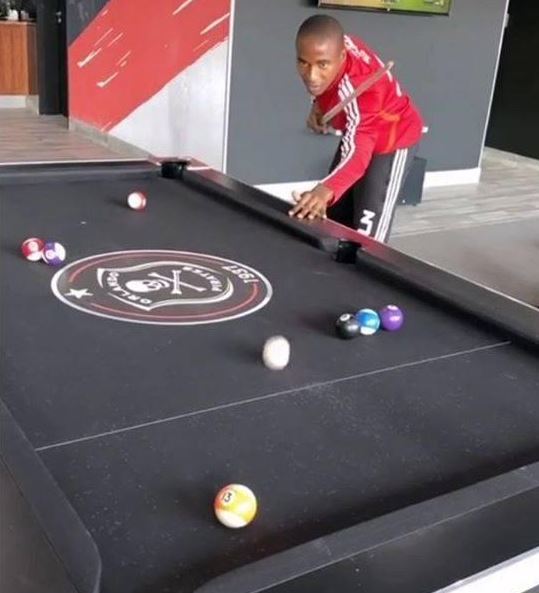 Thembinkosi Lorch likes to play Pool
