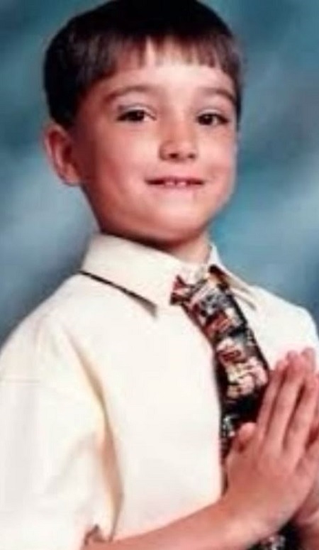 Tom Parker in his childhood