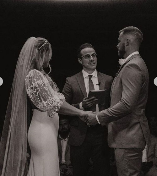 Tori Meehan and Zach Stanley got married on October 16, 2021