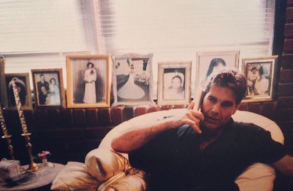 A photo of Christina's father