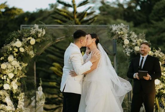 Aeriel Garcia and Patrick Sugui weddding photo
