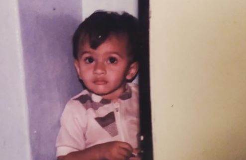 Akshar Kothari childhood image