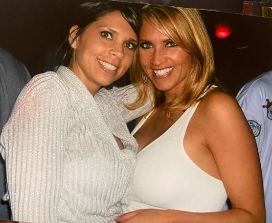 Allegra with her sister