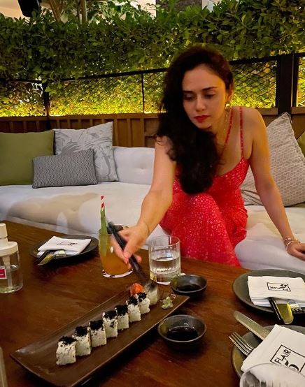Amruta Khanvilkar is a foodie