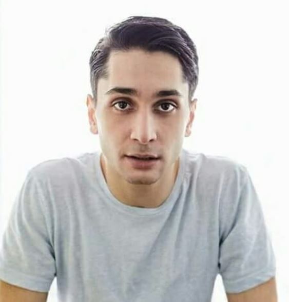 An old photo of Otar Saralidze