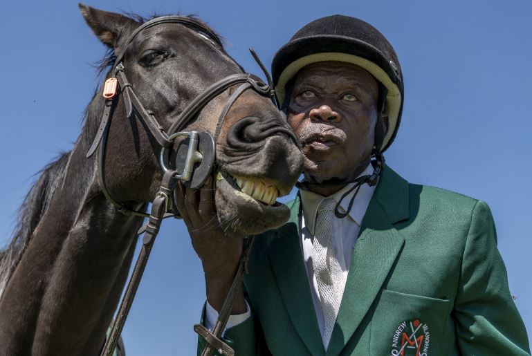 Arthur's father Enos Mafokate