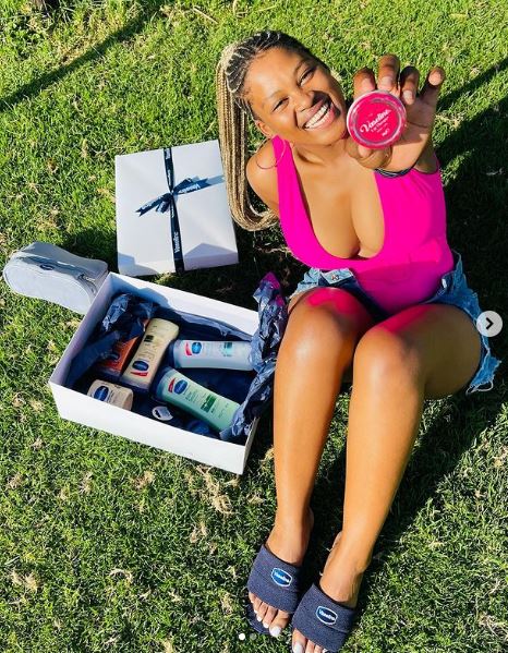 Asavela endorses various brands