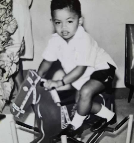 Boyet Sison childhood picture