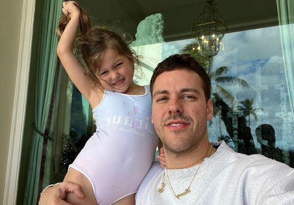 Brad and his god daughter Eva