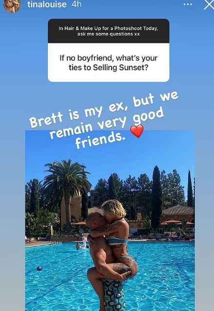 Brett Oppenheim is the ex of Tina Louise