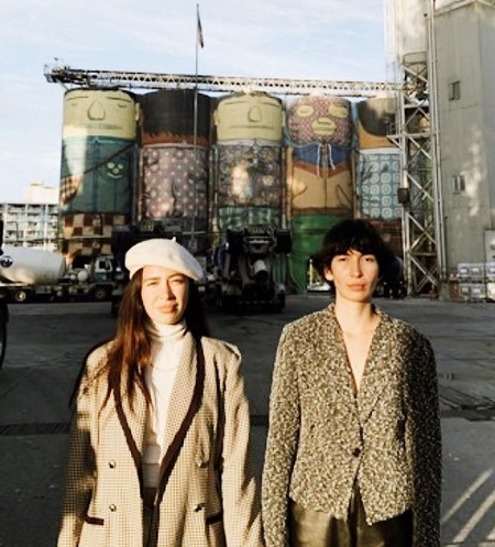 Carla Humphries with her sister