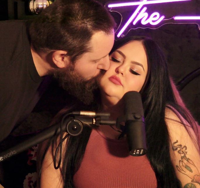 Celina Myers with her husband Adam Myers