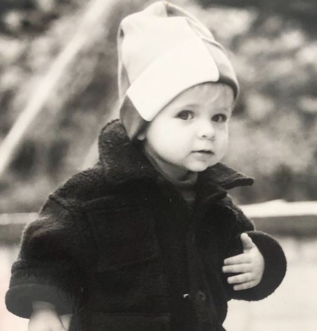 Childhood photo of Mallers