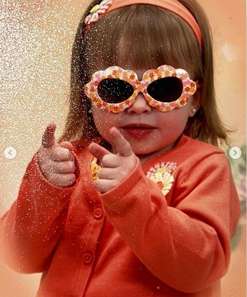 Childhood photo of Paige