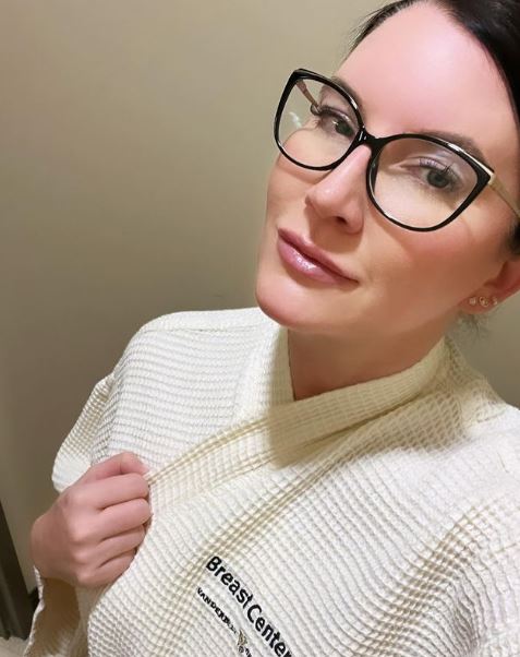 Clea Shearer has breast cancer