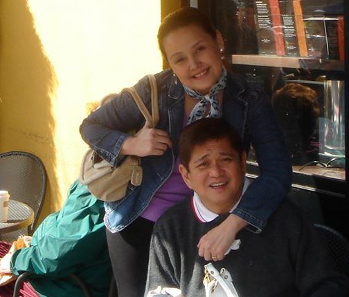 Cris Albert and her husband