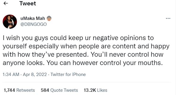 DBN Gogo Tweets