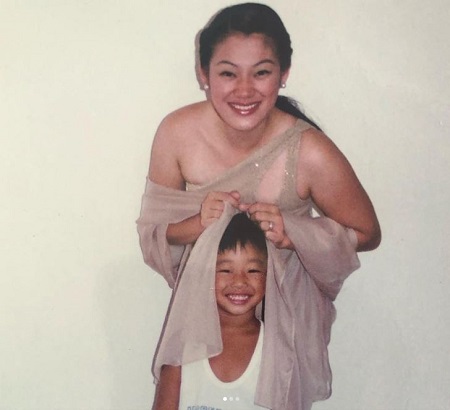 Dave Ildefonso in his childhood
