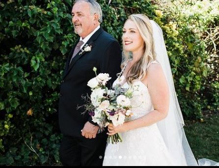 Denise Huskins with her dad