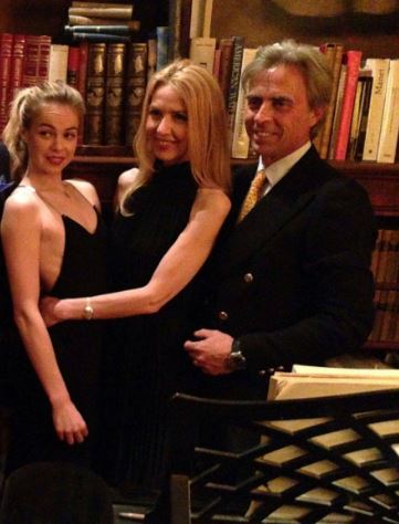 Drusilla Gucci with her dad and mom