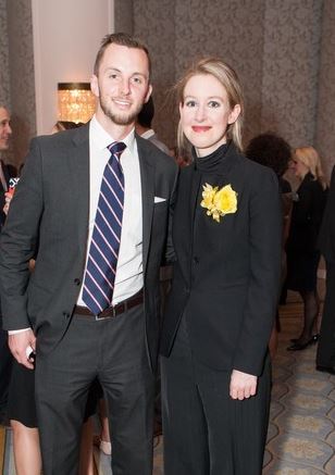 Elizabeth Holmes and her brother