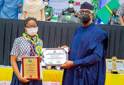 Faith Odunsi won various competitions at school