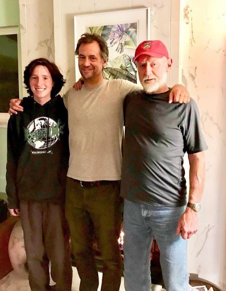 Fritz Chesnut with his dad and son