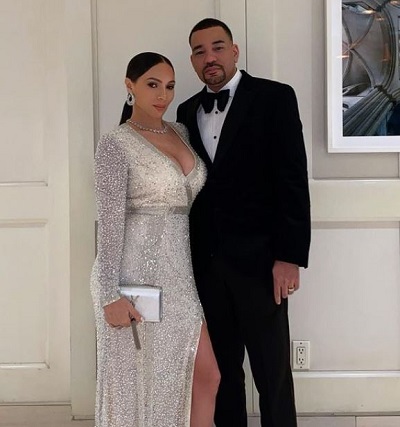 Gia Casey with her spouse DJ Envy