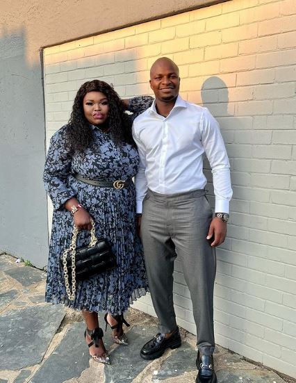 Gogo Maweni with her husband Sabelo Mgube