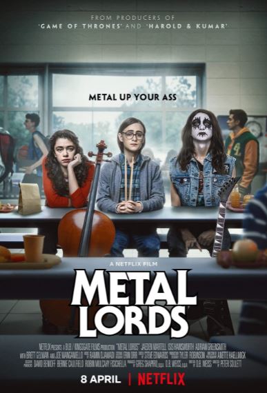 Hainsworth appeared in the Netflix film Metal Lords