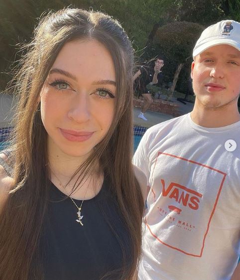 Hannah with her best friend BoomerNA