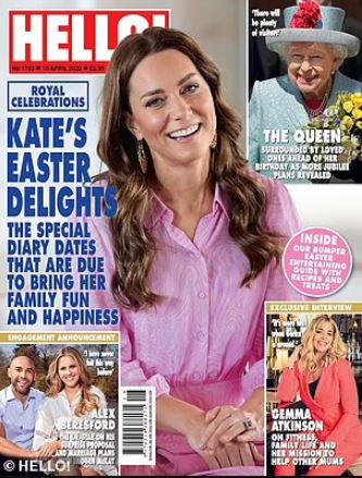 Imogen McKay appeared on Hello magazine