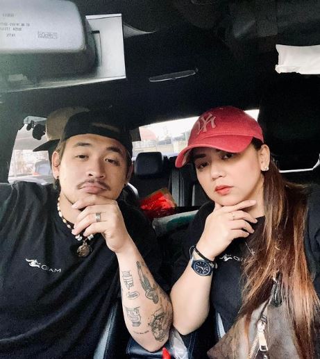 Janice Ong with her spouse