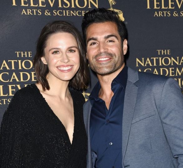 Jordi Vilasuso with his wife