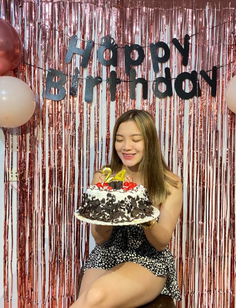Joyce Culla on her 24th birthday