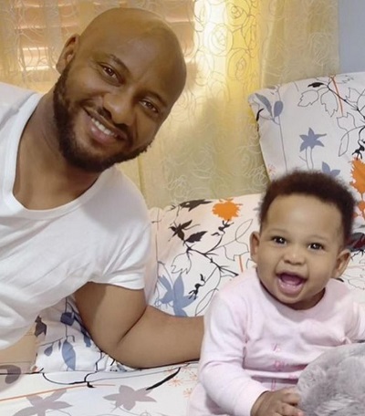 Judy Austin's husband Yul Edochie and kid Star Sike Munachimso Yul-Edochie