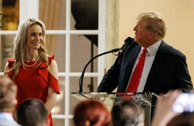 Kelly Tshibaka received the approval of former President Donald Trump to run as a candidate for U.S. Senate