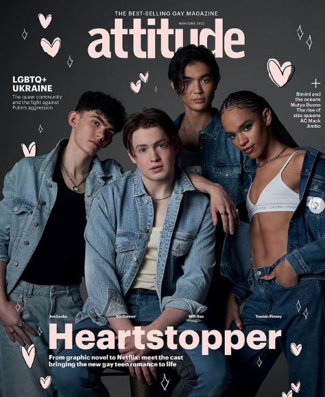 Locke featured on various magazine covers