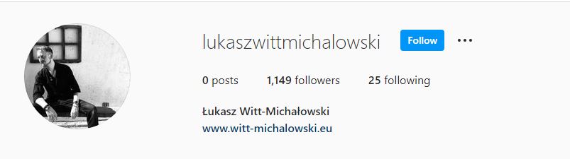 Łukasz Instagram profile