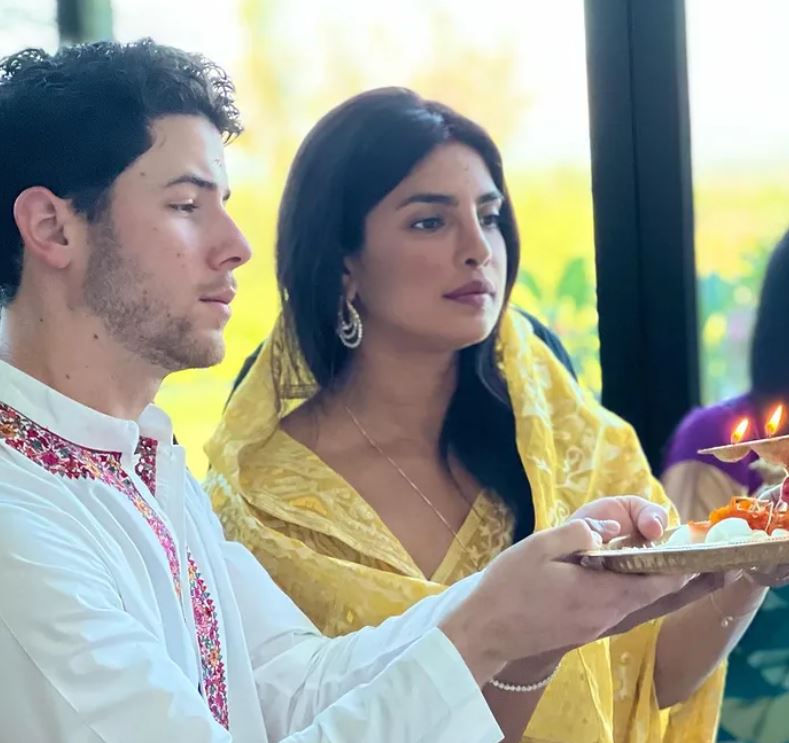 Malti Marie Chopra Jonas parents are Priyanka Chopra and Nick Jonas